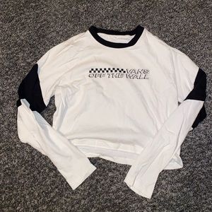 Vans off the wall cropped tee